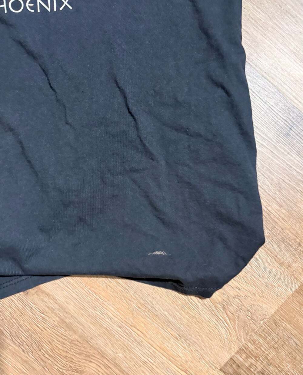 Vintage Planet Hollywood Phoenix Black Graphic T-Shirt size large - Picture 2 of 3